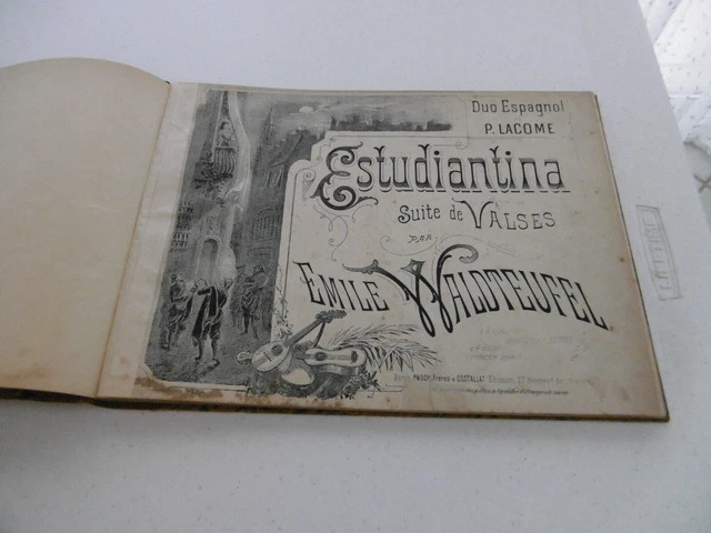 Recueil de  Valses  pour piano 1880 3