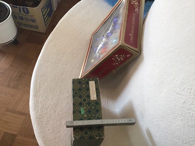 25 Christbaumkugeln, alt, sehr guter Zustand,mit Originalverpackung, weihnachten 2