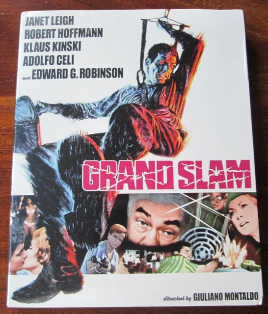 GRAND SLAM (1967) Bluray (Region ALocked) Kino Lorber New Sealed Slip