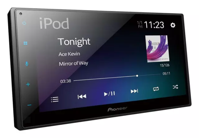 Pioneer SPH-DA160DAB 2-DIN DAB+ Carplay Appradio MP3-Autoradio Écran Tactile DAB 2