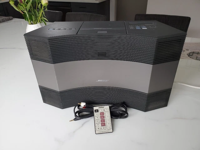 Bose Acoustic Wave Music System  Radio CD-3000 Graphite W Remote Control WRKS GR