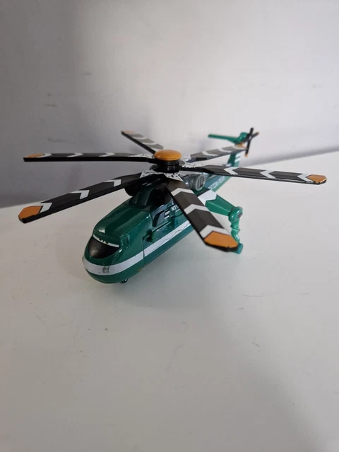 DISNEY PIXAR PLANES Fire & Rescue Windlifter Helicopter Piston Peak