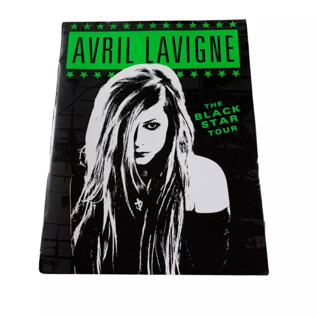 Avril Lavigne concert program The Black Star Tour