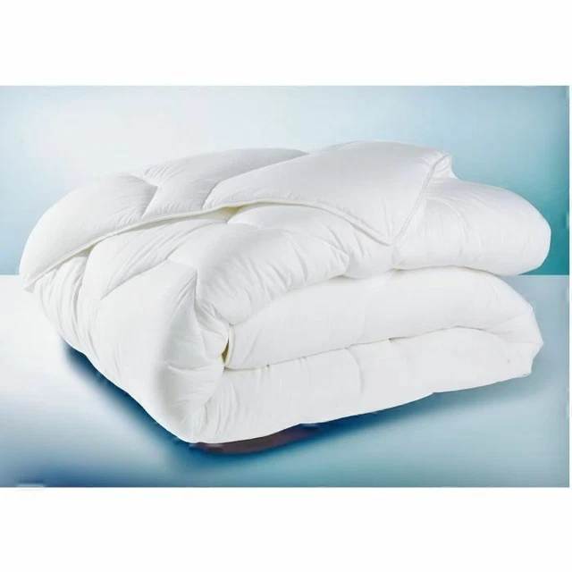 Housse de couette Concorde Anne de Solène satin blanc
