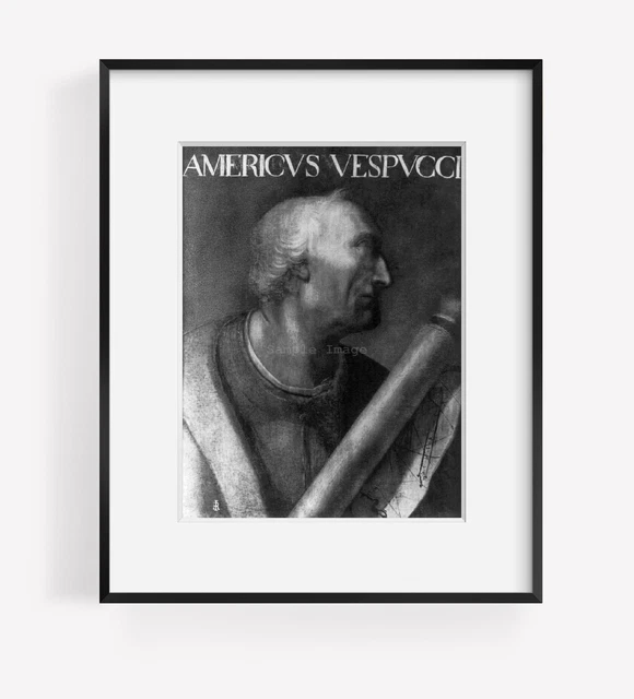 Photo: Amerigo Vespucci,1454-1512,Italian cartographer