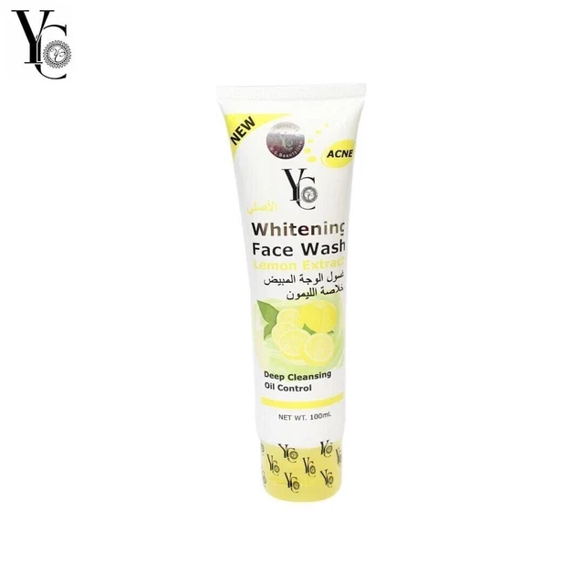 YC WHITENING LEMON Extract Acne Face Wash (100 ml) for Unisex Top