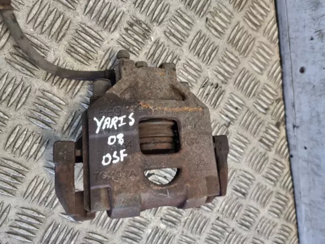 Toyota Yaris Brake Caliper Right Side Front / Osf 1.4L Dsl 2008 Toyota Yaris