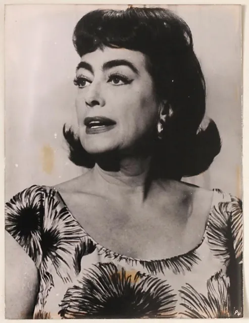 Echtes Original 1950er Jahre Schauspielerin Joan Crawford, Pressefoto
