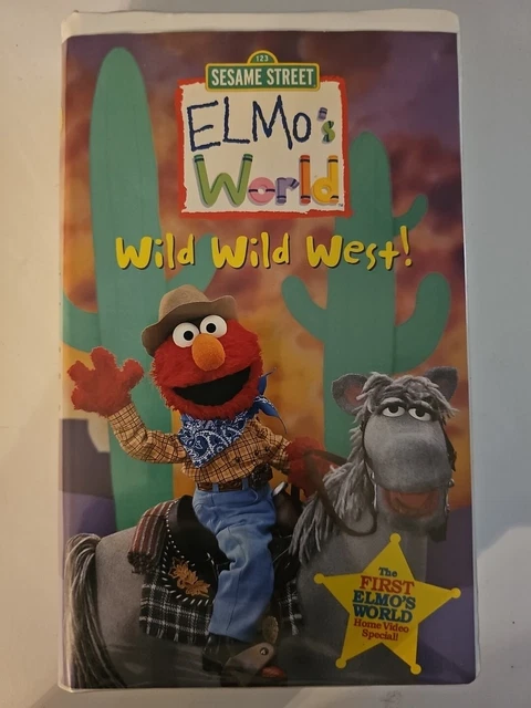 ELMO #39 S WORLD: WILD Wild West (VHS 2001) $18 92 PicClick CA ELMO #39 S WORLD: WILD Wild West (VHS 2001) $18 92 PicClick CA