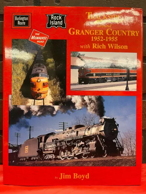Morning Sun Books Trackside around Granger Country 1952-1955 w Rich Wilson NEW!