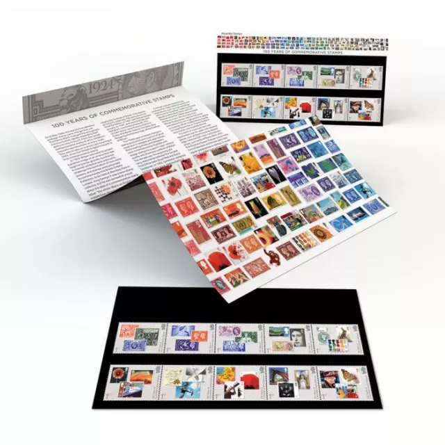Royal Mail 100 Years of Commemorative Stamps Presentation Pack