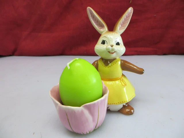 GOEBEL OSTERN OSTERHASEN Frau Schmetterling Kerzenständer Vitrinenstück ... GOEBEL OSTERN OSTERHASEN Frau Schmetterling Kerzenständer Vitrinenstück ...