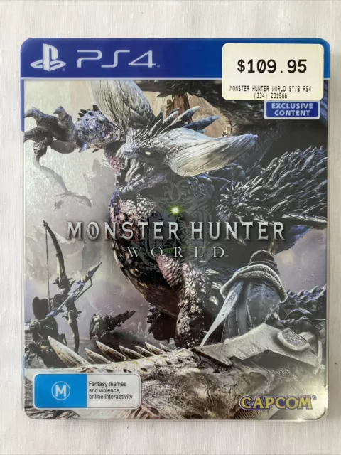 PS4 Monster Hunter World EXCELLENT Condition PS5 Compatible Role-Playing  Game