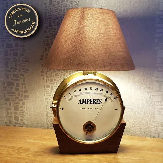 Lampe de Bureau Hollywood Regency en Laiton, 1970 en vente sur Pamono