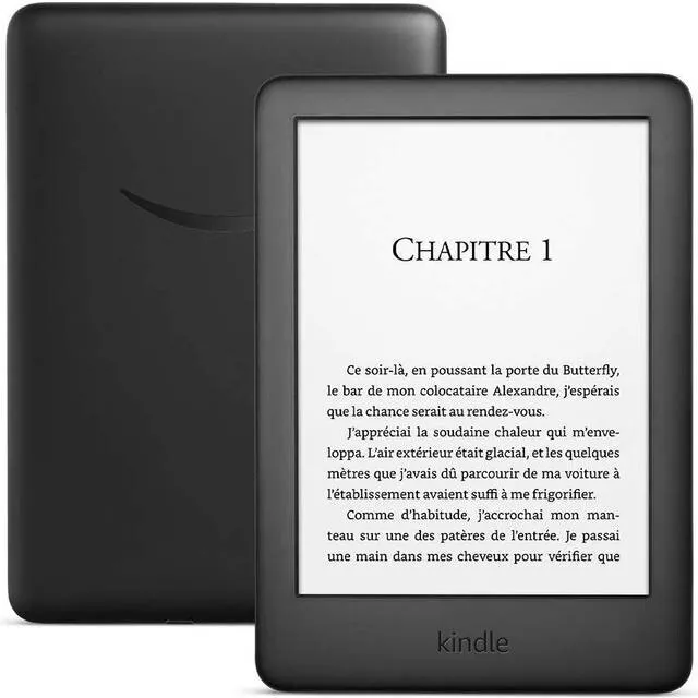 Kindle Now with a built-in front light 10th Generation - 4GB - Wi-Fi - BLACK