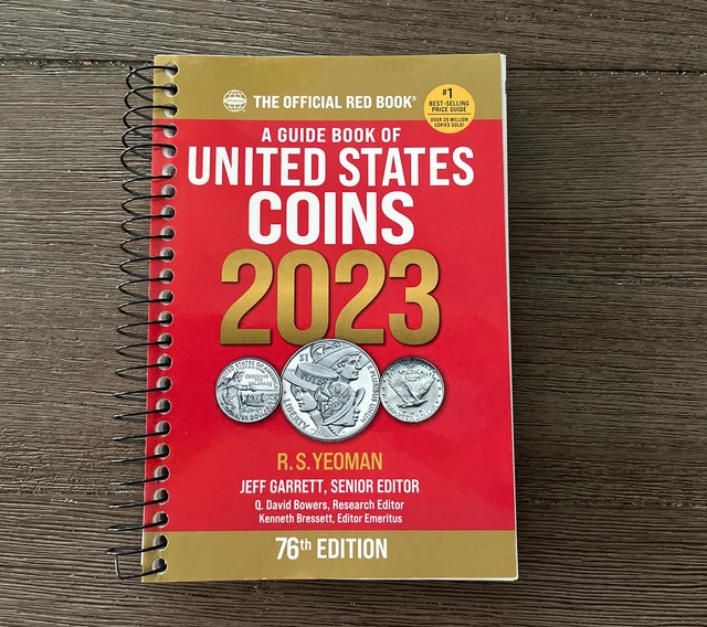 2023 OFFICIAL SPIRAL Red Book Guide Of US Coins Price List Catalog