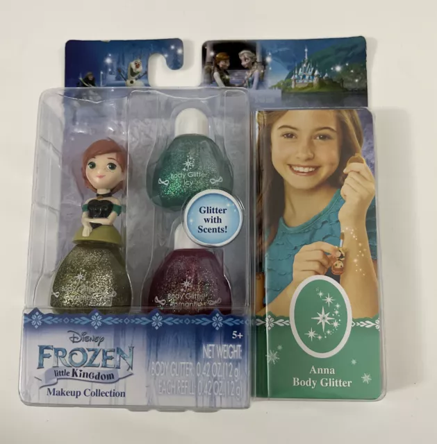 Disney Frozen Little Kingdom Makeup Collection Body Glitter With Scents (Anna)