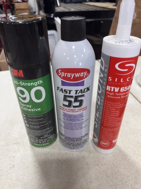 Rtv Silicone And Spray Adhesive Bundle
