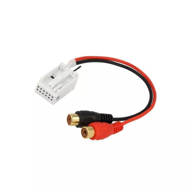 MERCEDES.03-RCA  Aux-Adapter RCA 4CARMEDIA