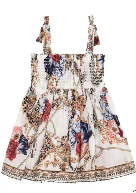 Milla By Camilla Reign Supreme Baby Girl Dress Size 3-6mths/Floral/100% Cotton