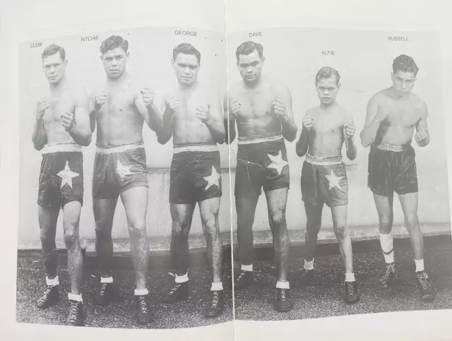 Fighting History of the Sand Brothers  by Michael J. Clarke Australian Boxing 3