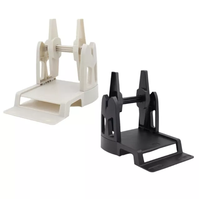 Thermal Shipping Label Holder for Rolls & Fan-Fold Desktop Printer Stand