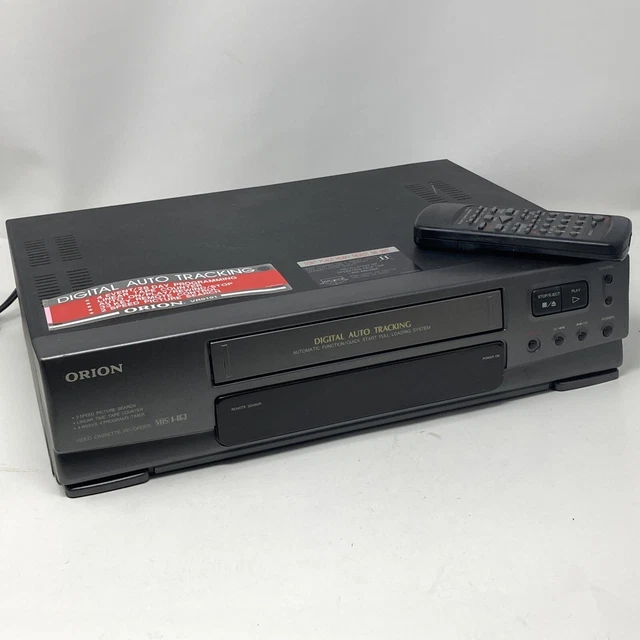 ORION VR0101A 4 Head VCR VHS Player Recorder W Remote 33 99 PicClick