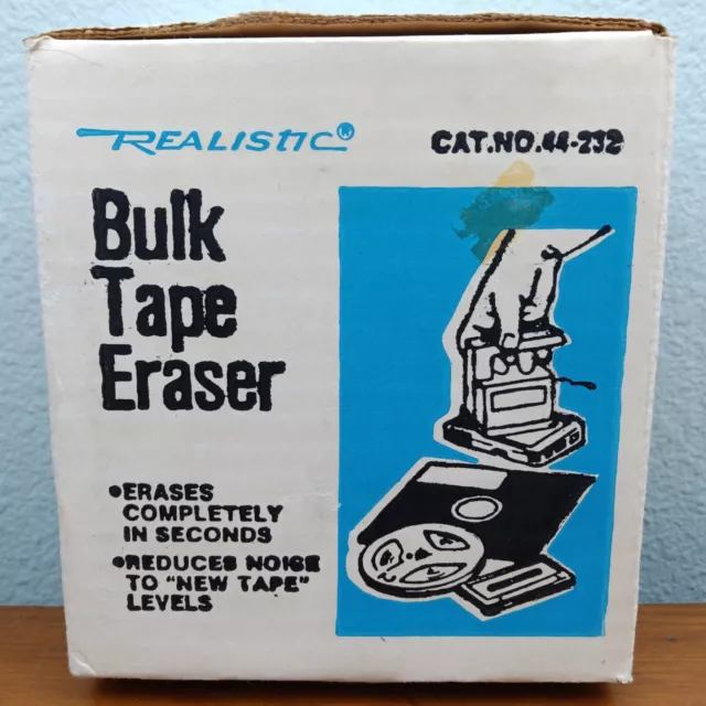 Vintage Magnetic Bulk Tape Eraser Model TM-88 Robins Industries