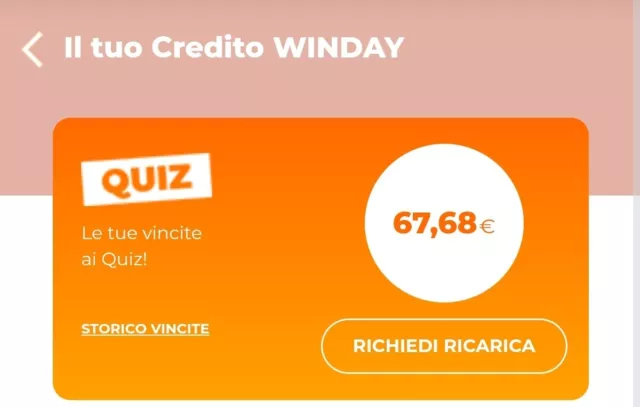 Vendo Credito WinDay WINDTRE con sconto del 50% (TUTTE LE INFO IN DESCRIZIONE)