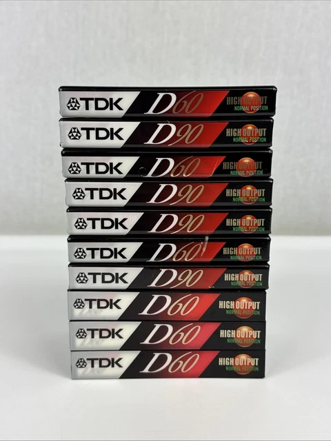 TDK D60 High Output Cassette Tape