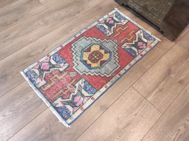 Small Area Rug, Small Persian Rug, Small Bathroom Rug, Small Kilim, 1.6 x 2.9 ft Small Area Rug, Small Persian Rug, Small Bathroom Rug, Small Kilim, 1.6 x 2.9 ft