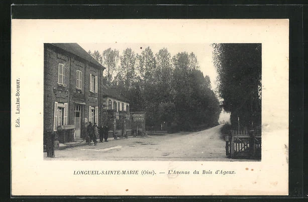 CPA Longueil-Sainte-Marie, L´Avenue du Bois d´Ageux