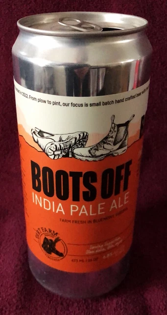Dirt Farm Brewing, Bluemont VA, 32 Oz Growler Beer Can