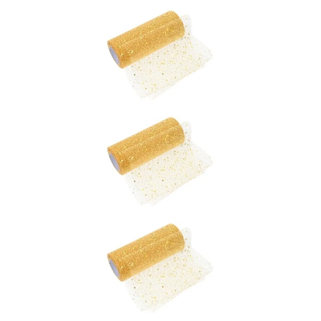 Tulle Tulle Spool Fabric Powder Net Rolling Yarn Wedding Bouquets Skirt