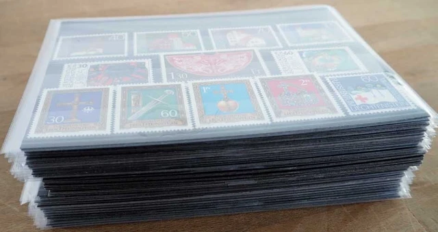 1975 Liechtenstein; 30 komplette Jahrgänge, postfrisch/MNH, MiNr. 620/51, ME 918