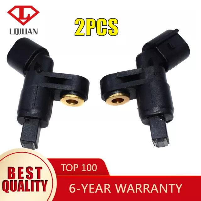 2X ABS Wheel Speed Sensors Front Set For Audi A3 TT Seat Toledo Leon Ibiza Arosa