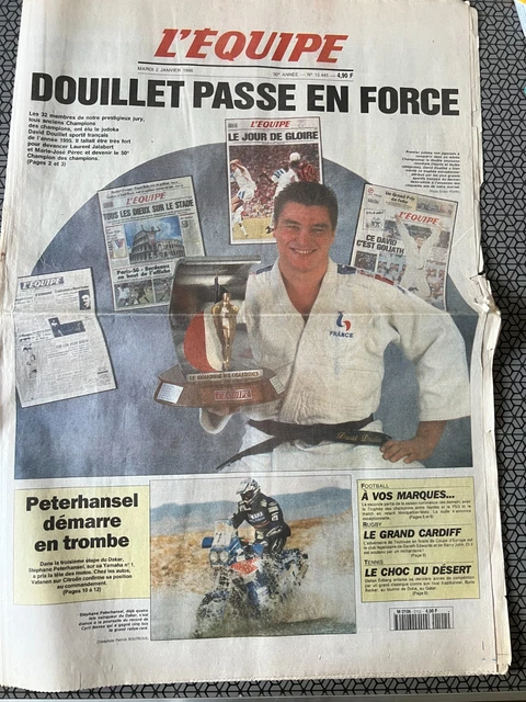 Journal - L'Equipe - JO Atlanta 1996 - Quelle Razzia David Douillet, Laura Flessel, Jeannie Longo - Collection
