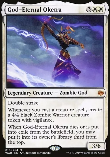 God-Eternal Oketra ~ War of the Spark [Excelente] [Magic MTG]