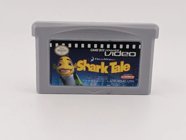 Shark Tale Game Boy Advance Video (Nintendo GBA, 2005) GBA Authentic Tested Shark Tale Game Boy Advance Video (Nintendo GBA, 2005) GBA Authentic Tested