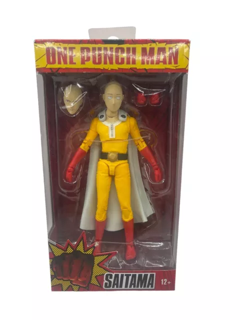 one punch man saitama action figure mcfarlane toys anime collectilbes oob  loose 