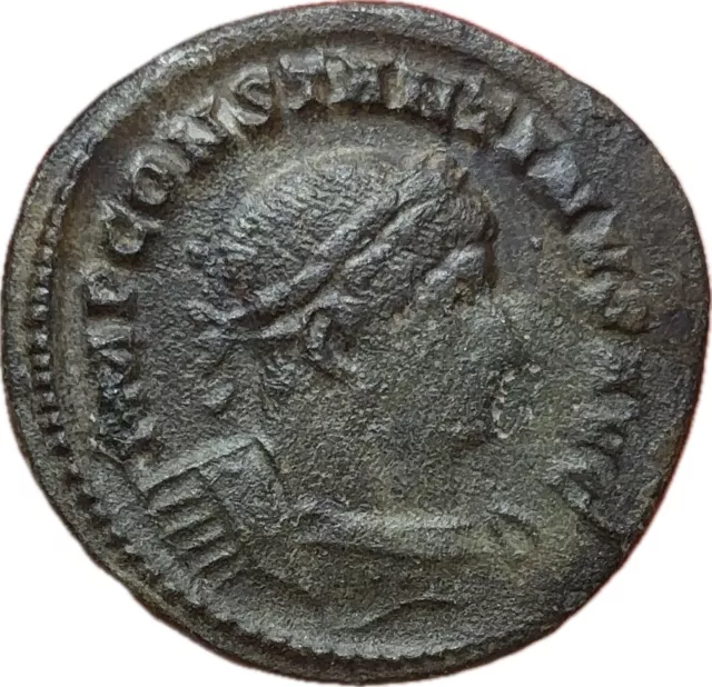 Constantine I 'the Great' BI Nummus. Treveri, AD 310-313. Ancient Roman Coin