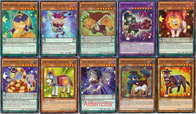 YUGIOH PERFORMAPAL DECK - Yuya Sakaki - Gatlinghoul King Bear Longphone  Bull Lot $9.97 - PicClick