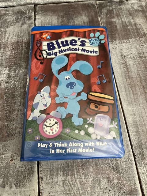 Blues Clues Blues Big Musical Movie Vhs 2000 Eur 13 61 Picclick Fr