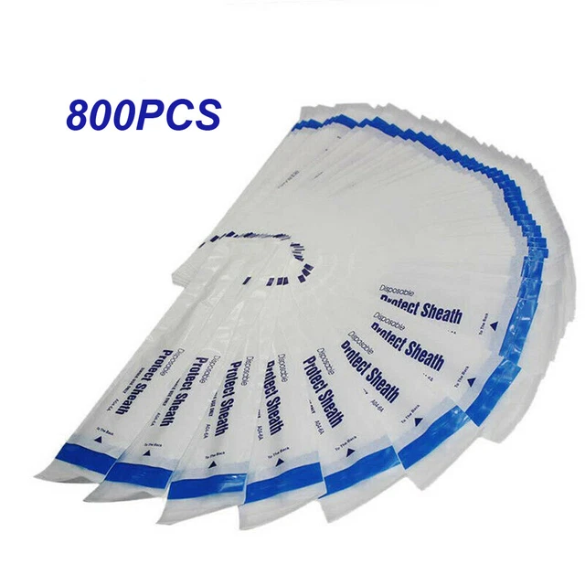 800PCS Dental Disposable Intraoral Camera Sleeves Sheaths​ Covers Sleeves Sheath