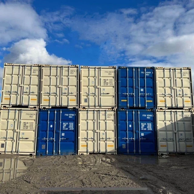 Unlock Limitless Possibilities with Standard and High Cube Used Containers!