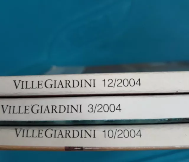 VILLE GIARDINI 2004 3 pz- 2007 5 pz - Rivista lotto 8 pz 2