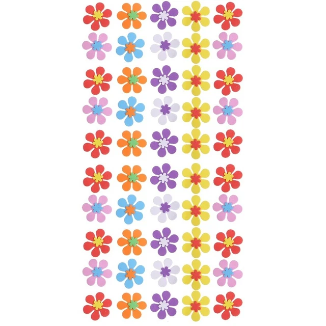 400 pegatinas de esponja autoadhesivas Colorte Shapes para