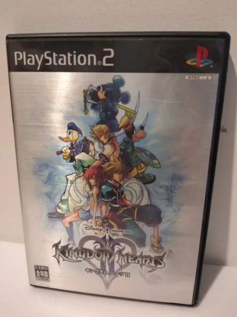 Kingdom Hearts II PS2 Playstation 2 NTSC-J Japanese Game Complete