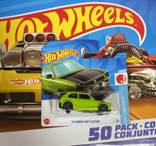 HOT WHEELS 2023 ´73 HONDA CIVIC CUSTOM 117/250 NEU&OVP EUR 3,99