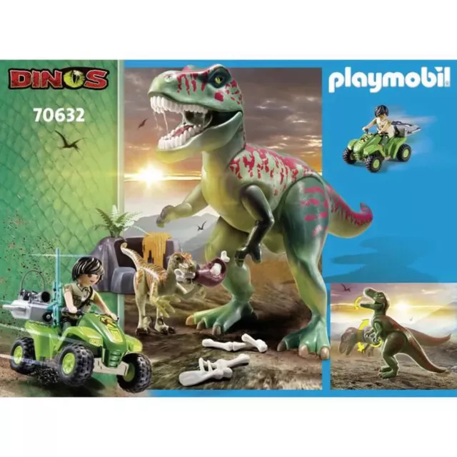 Playmobil 71183 Dinos Explorateur et Quad Jouets Dinosaures Jeux de Construction 3